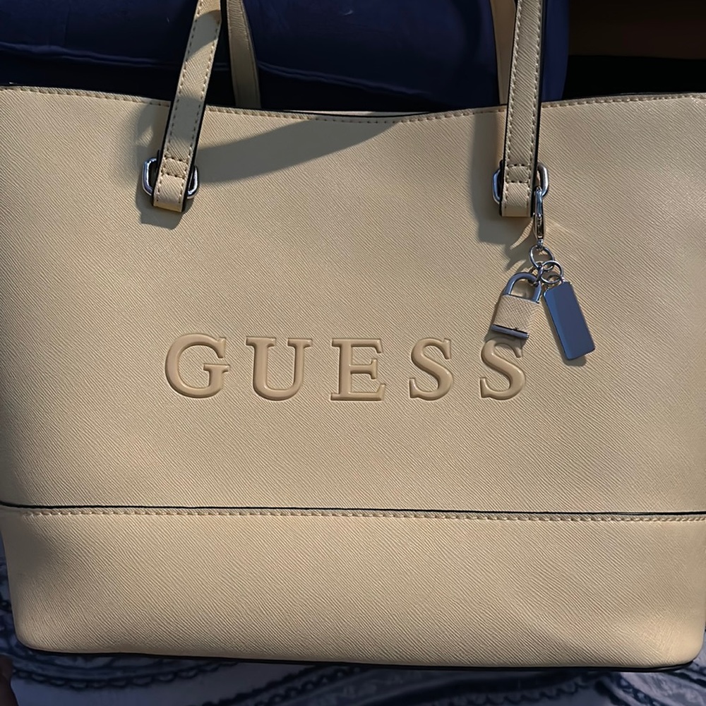 Yellow Guess Purse